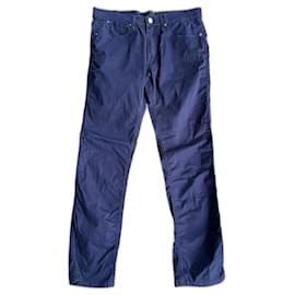 Acne-Pantalones-Azul