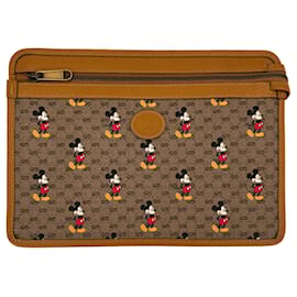 Gucci-Mickey Mouse Logo Clutch-Multiple colors