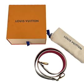 Louis Vuitton-Correa de hombro de lona con monograma-Multicolor