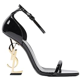 Saint Laurent-Saint Laurent Opyum Black Patent Leather EU 38 Uk 5-Black