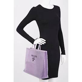Prada-Prada Tote Purple Sequin-Purple