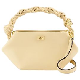 Borsa a tracolla Ganni Bou Mini - Ganni - Pelle - Beige Beige