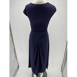 Autre Marque-THE FOLD Kleider T.Vereinigtes Königreich 6 Polyester-Marineblau