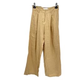 Faithfull the Brand-FAITHFULL THE BRAND  Trousers T.US 2 Linen-Beige