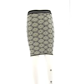 Alaïa-ALAIA  Skirts T.International XS Cotton-Grey