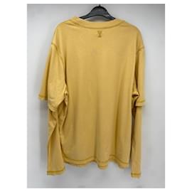 Ami-AMI T-Shirts T.Internationale M Baumwolle-Gelb