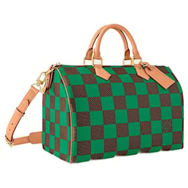 Louis Vuitton-LV speedy 40 Pharrell novo verde-Verde