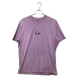 Camiseta Moncler Fragment Design Roxa de Algodão Roxo