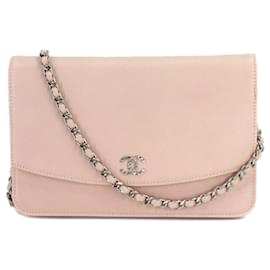 Chanel-Chanel Wallet on Chain-Rose