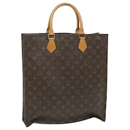 Louis Vuitton-Borsa a mano Sac Plat con monogramma LOUIS VUITTON M51140 LV Aut 58745-Monogramma