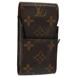 LOUIS VUITTON Monogramm Etui Zigarettenetui M63024 LV Auth 58184 Monogramm