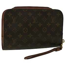 Louis Vuitton-LOUIS VUITTON Monogramm Orsay Clutch Bag M.51790 LV Auth 58249-Monogramm