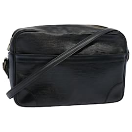 Louis Vuitton-LOUIS VUITTON Epi Trocadero 27 Bolso de hombro Negro M52312 EP de autenticación de LV2208-Negro