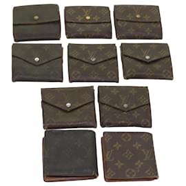 Louis Vuitton-Portafoglio con monogramma LOUIS VUITTON 10Imposta LV Auth bs9124-Monogramma