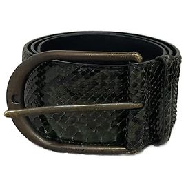 CINTURE SAINT LAURENT T.cm 90 Pelli esotiche Verde