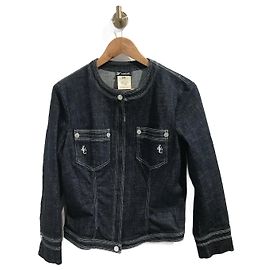 Chaquetas VERSACE T.Internacional L Algodón Azul