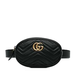 Gucci-GUCCI HandbagsLeather-Black