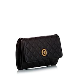 Versace-VERSACE HandbagsCloth-Black
