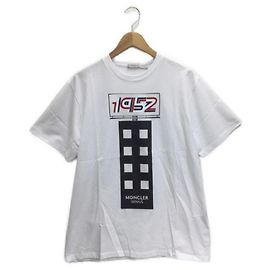 Moncler 1952 Collection Tee Black White Cotton Black White