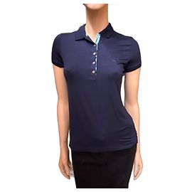 Polo Escada Sport blu navy a maniche corte Blu navy