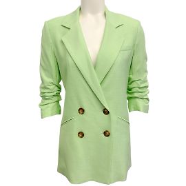 Veronica Beard Pistachio Green Rupert Dickey Jacket Green