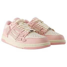 Amiri-Baskets basses Skeltop - Amiri - Cuir - Rose-Rose