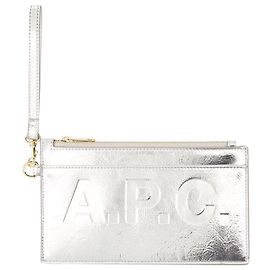 Apc Pochette de marché - A.P.C. - Synthétique - Argent Argenté Métallisé