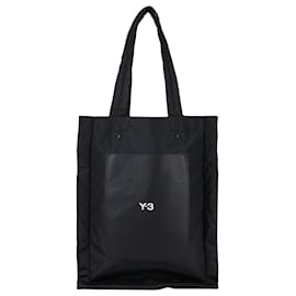 Y3-Sac Shopper Lux - Y-3 - Synthétique - Noir-Noir