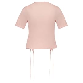 Simone Rocha-Bow Tails T-Shirt – Simone Rocha – Baumwolle – Hellrosa-Pink