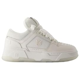 Amiri-MA 1 Sneakers - Amiri - Leather - White-White