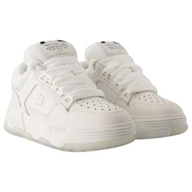 Amiri-MA 1 Baskets - Amiri - Cuir - Blanc-Blanc