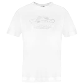 Simone Rocha-Angel Graphic Project T-Shirt – Simone Rocha – Baumwolle – Weiß/Silber-Weiß