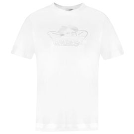 Angel Graphic Project T-Shirt – Simone Rocha – Baumwolle – Weiß/Silber Weiß