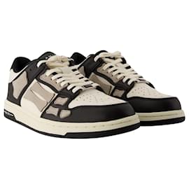 Amiri-Skel Top Low Sneakers - Amiri - Leather - Black-Multiple colors