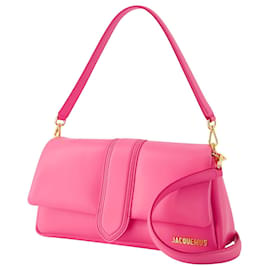 Jacquemus-Le Bambimou Bag - Jacquemus - Leather - Neon Pink-Pink