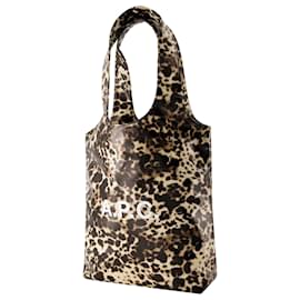 Apc-Ninon Small Tote bag - A.P.C. - Synthetic - Leopard Print-Brown