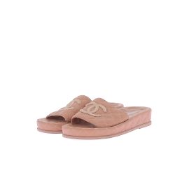CHANEL  Mules & clogs T.eu 38 leather Pink