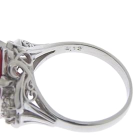 & Other Stories-Platinum Coral Ring in Excellent Condition-Silvery