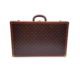 Louis Vuitton-Vintage Monogram Rare Altman Alzer 60 Suitcase-Brown