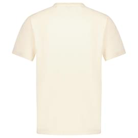 Autre Marque-T-Shirt Paris - Maison Kitsuné - Crème - Coton-Blanc