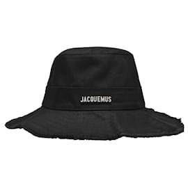 Jacquemus-Artichaut Bucket Hat - Jacquemus -  Black - Cotton-Black