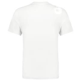 Courreges-Classic Shell  T-Shirt - Courrèges - White - Cotton-White