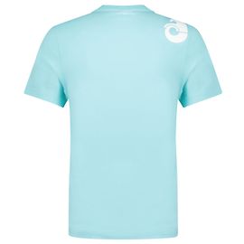 Courreges Camiseta Classic Shell - Courrèges - Azul/Algodón blanco Azul