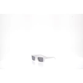 Prada-PRADA Occhiali da sole T.  plastica-Bianco