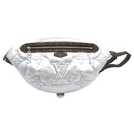 Louis Vuitton Monogrammkissen Maxi Bauchtasche M20971 Silber
