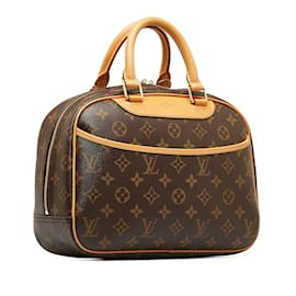 Louis Vuitton-Monograma Trouville M42228-Castaño