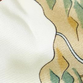 Hermès-Carre 90 Voiles de Lumiere Silk Scarf-Green