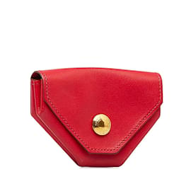 Hermès-Epsom Le 24 coin purse-Red