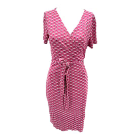 Diane Von Furstenberg-DIANE VON FURSTENBERG  Dresses T.US 14-16 silk-Pink
