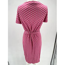 Diane Von Furstenberg-DIANE VON FURSTENBERG  Dresses T.US 14-16 silk-Pink